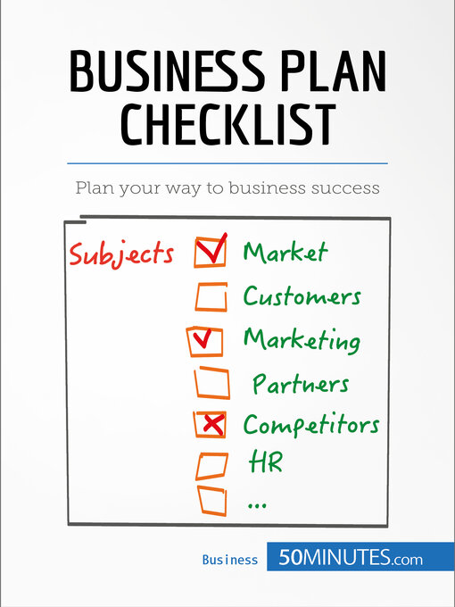 Cover image for Business Plan Checklist